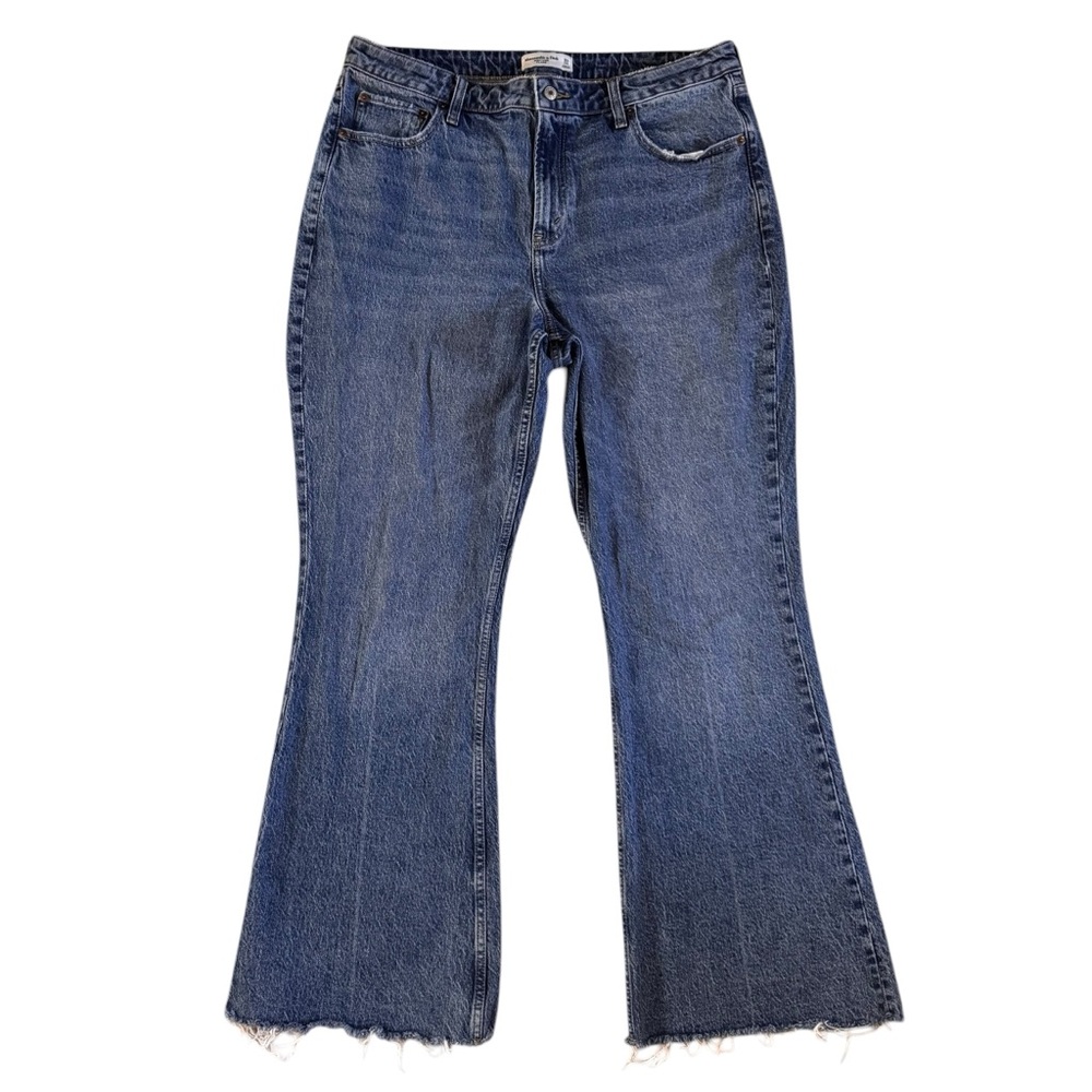 Curve Love High Rise Raw Hem Jeans